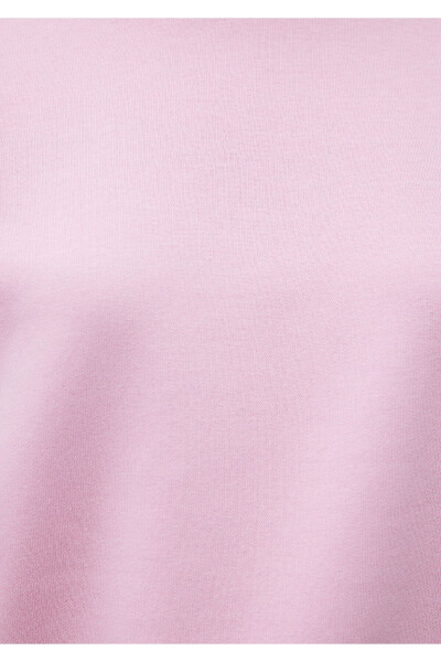 Pink Basic Crop Sweatshirt 1611147-71117 - 24