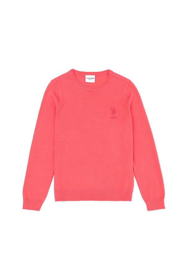 Pink Basic Sweater for Girls 50269399-VR041 - 7