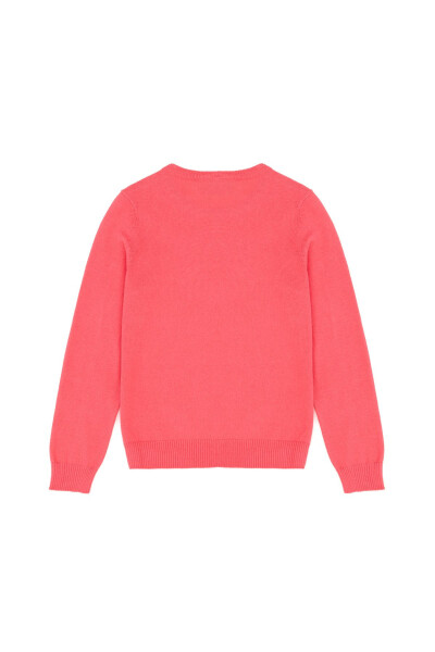 Pink Basic Sweater for Girls 50269399-VR041 - 8