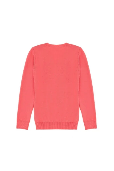 Pink Basic Sweater for Girls 50275632-VR041 - 5