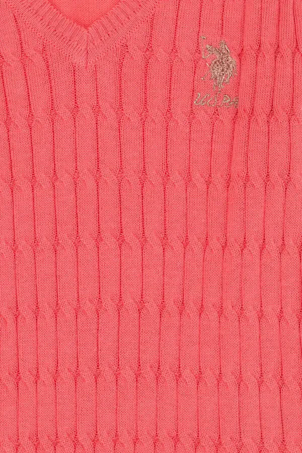 Pink Basic Sweater for Girls 50275632-VR041 - 3