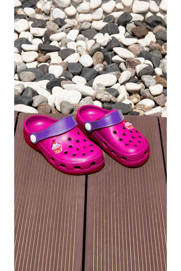 Pink Children's Summer Sandals with Accessories - 6