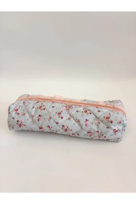 Pink Crisp Floral Hair Curler Straightener Bag Compatible with Airwrap Airstrait Large Travel Bag-Crisp Floral - 4