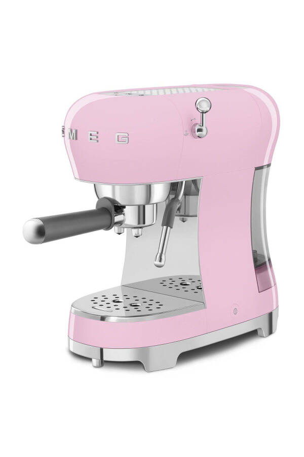 Pink Espresso Coffee Machine - 3