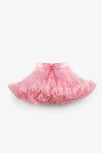Pink Girls Tutu Skirt - Bonita-Pink - 6