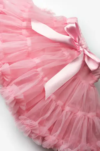Pink Girls Tutu Skirt - Bonita-Pink - 8