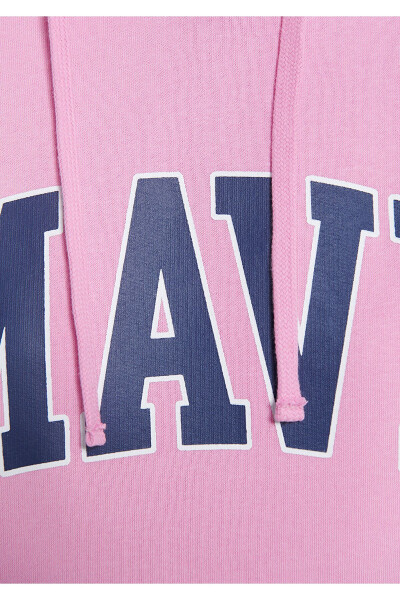 Pink Hoodie with Logo Print 1600361-71038 - 27