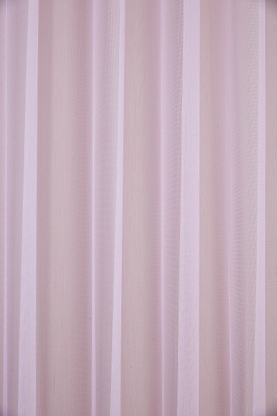 Pink Iron-Free Children's Room Plain Voile Curtain - 3