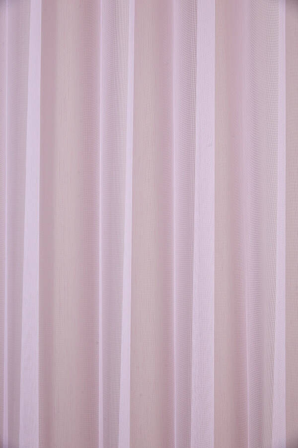 Pink Iron-Free Children's Room Plain Voile Curtain - 8