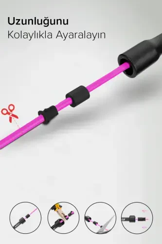 Pink Jumping Rope Atp-3000 - 3