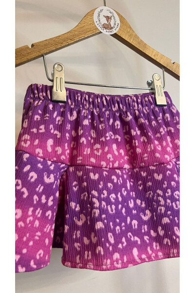 Pink Leopard Skirt - 4