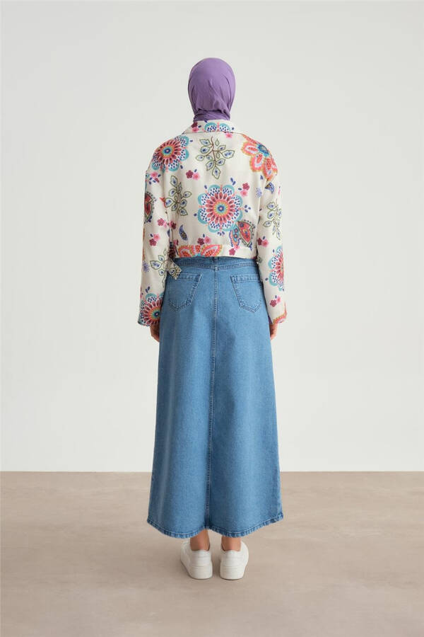 Pink patterned jacket (24Y5407) - 12