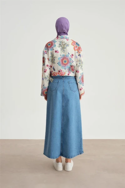 Pink patterned jacket (24Y5407) - 6