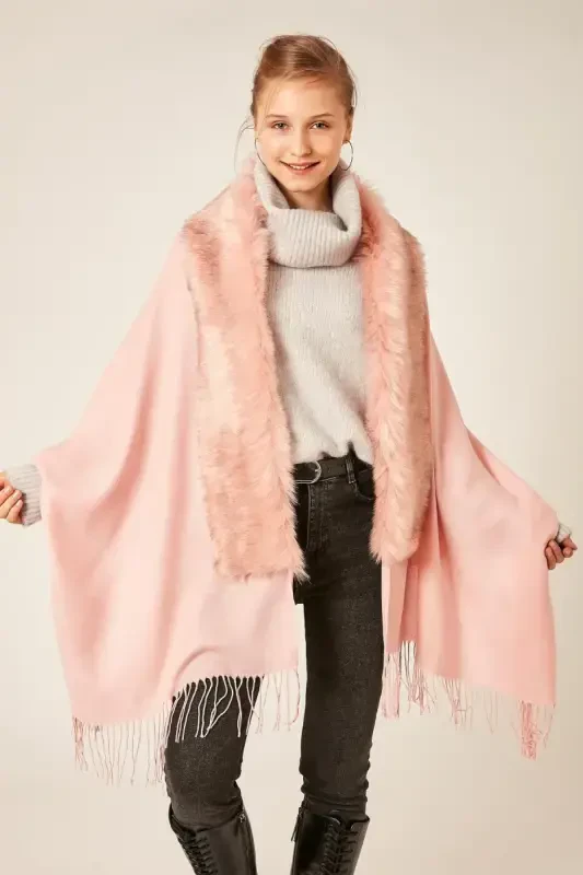 Pink Poncho NW11293 - 1