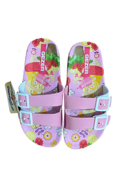 Pink Princess Anti-Slip Slippers for Girls - 15