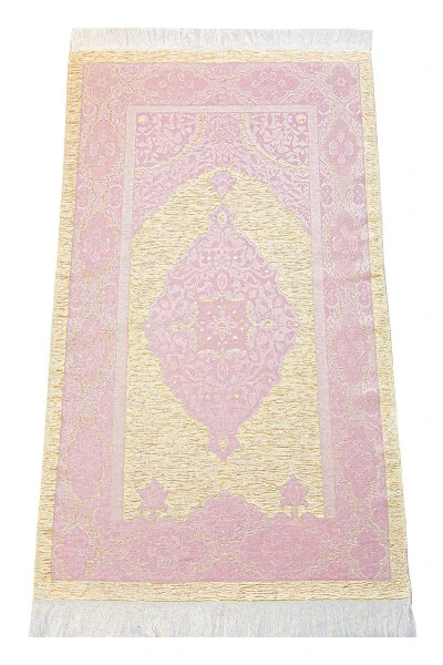 Pink Quran and Prayer Rug Set Suitable for Bridal Chest - 5