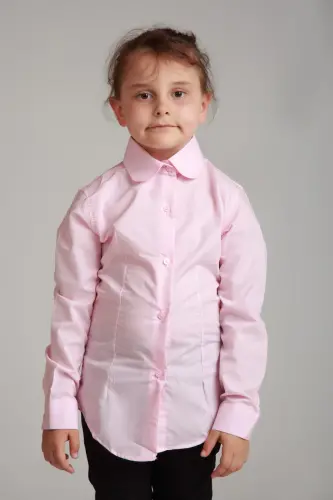 Pink School Shirt for Girls 