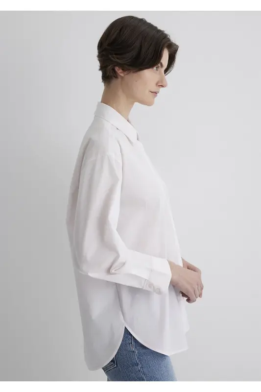 Pink Shirt Oversize / Wide Cut 1210887-70989- - 4