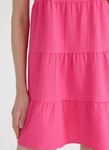 Pink sleeveless mini dress - 6