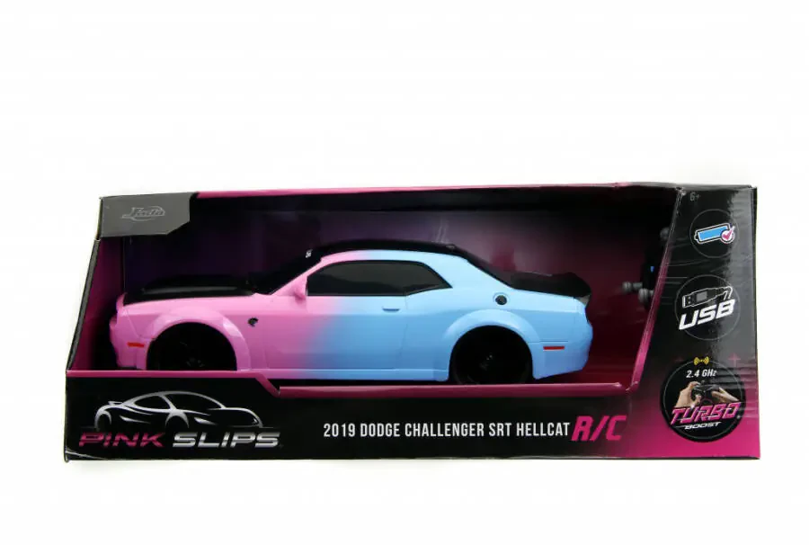 Pink Slips 1:16 Dodge Challenger Hellcat Widebody RC Radio Control Cars, Plastic, 6+ - 5