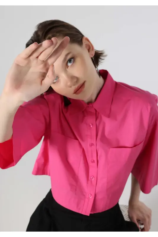 Pink women's shirt - COLIN'S