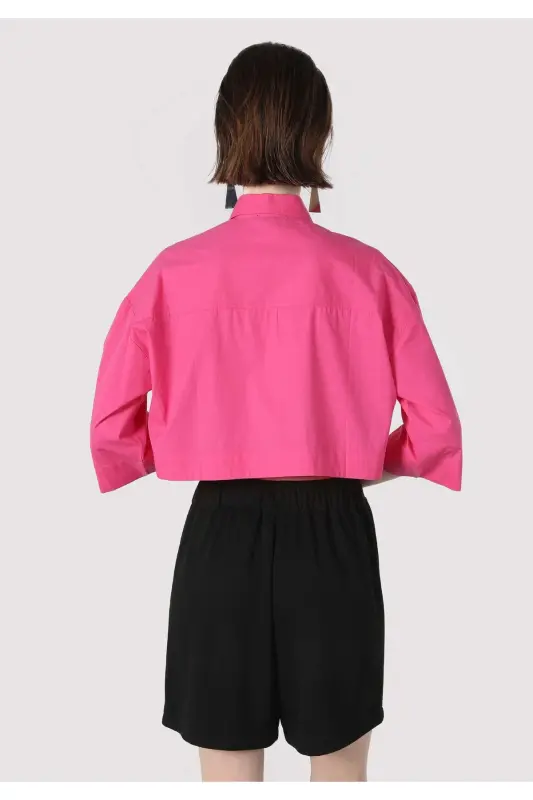Pink women's shirt - 2