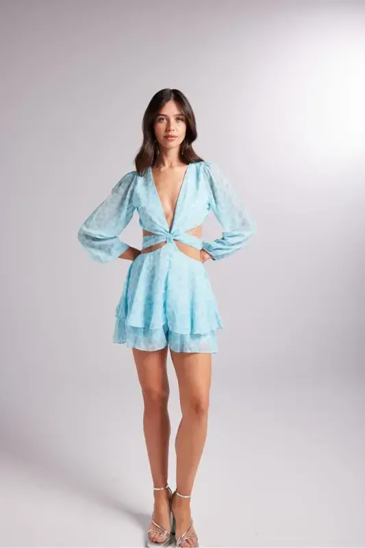 Pinky Dress Blue-Blue - 5