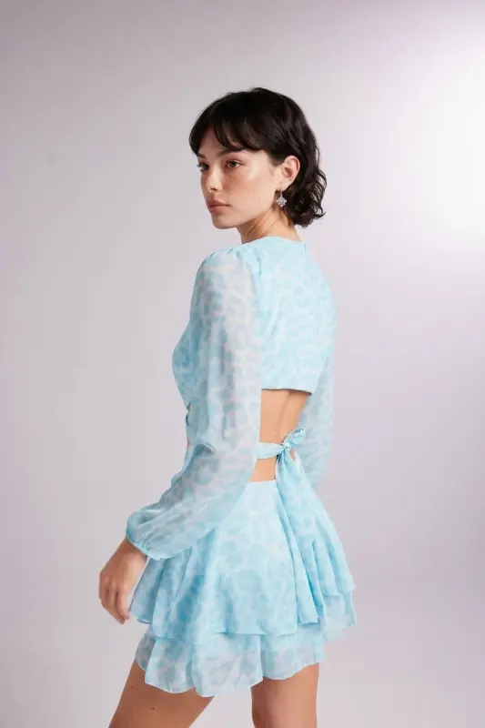 Pinky Dress Blue-Blue - 4