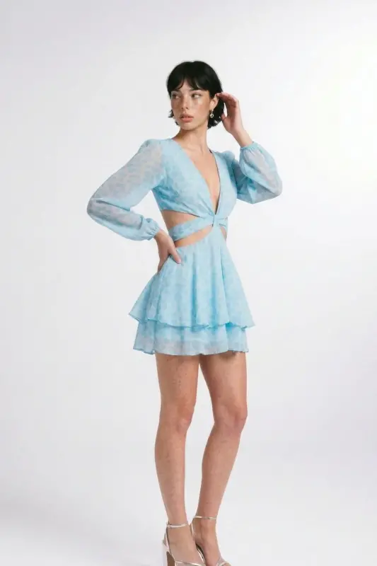Pinky Ko'ylak Moviy-Moviy - 3