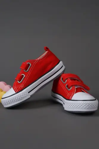 Pino Model Işıklı Unisex Bebek ve Çocuk Kırmızı Spor Ayakkabı - Kırmızı - VICCO (1)