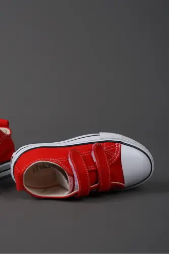 Pino Model Işıklı Unisex Bebek ve Çocuk Kırmızı Spor Ayakkabı - Kırmızı - 6