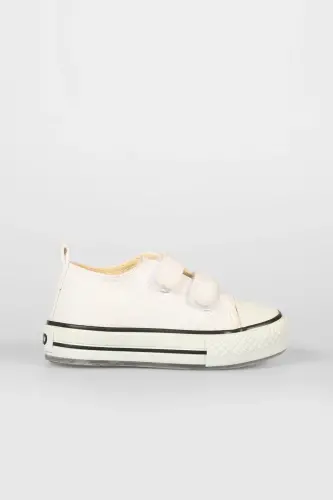 Pino Model Lighted Unisex Baby and Kids White Sneaker-White - VICCO (1)