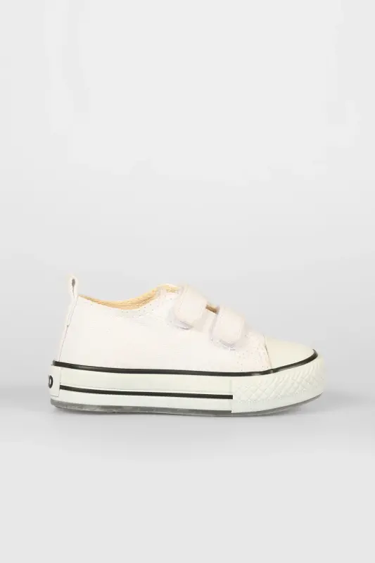 Pino Model Lighted Unisex Baby and Kids White Sneaker-White - 2