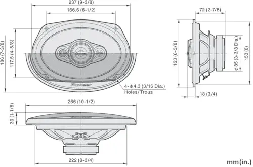 Pioneer A-Series Plus TS-A6971F 6