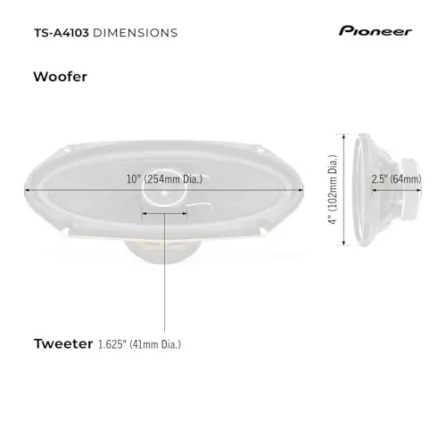 PIONEER A-Series TS-A4103 4