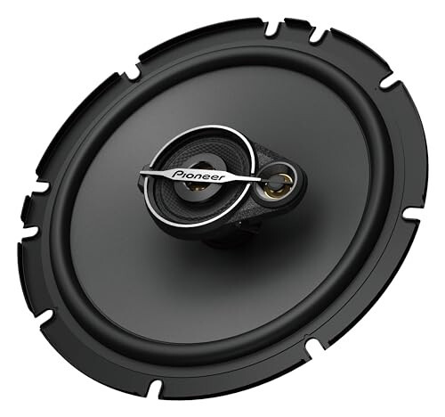 Pioneer A-Serisi Standart TS-A1671F, 3 Yollu Koaksiyel Araç Ses Hoparlörleri, Tam Aralık, Net Ses Kalitesi, Kolay Kurulum ve Gelişmiş Bas Tepkisi, Siyah ve Altın Renkli 6,5