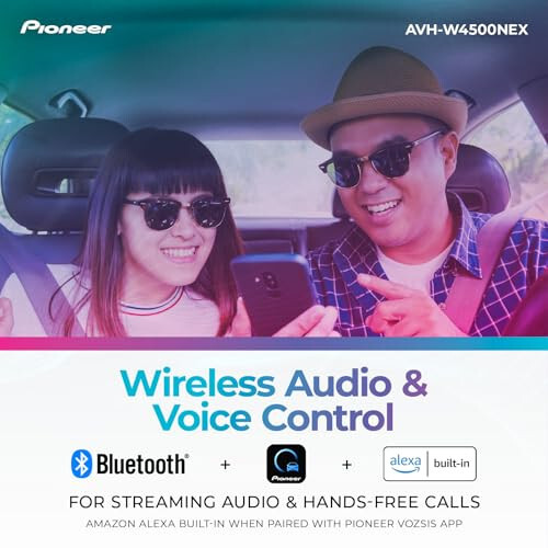 Pioneer AVH-W4500NEX Digital Multimedia Receiver - Wireless Apple CarPlay and Android Auto, 6.94