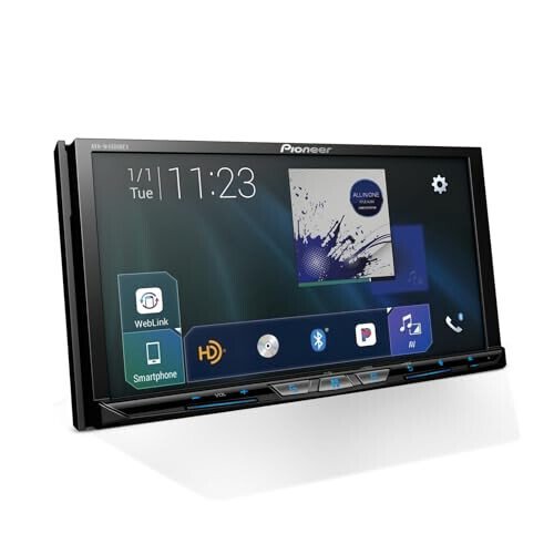 Pioneer AVH-W4500NEX Raqamli Multimedia Qabul qiluvchi – Simsiz Apple CarPlay va Android Auto, 6.94