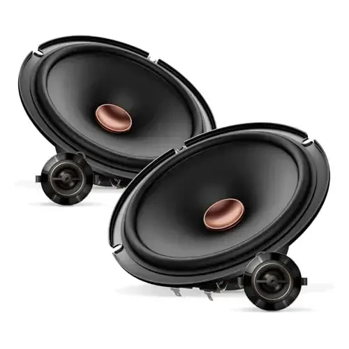 Pioneer D-Series TS-D65C 6.5” 2-Way Speakers (Pair) – 270W Max, Crisp Highs + Clear Vocals, Ideal Factory Upgrade, Add an Amplifier for Even Better Performance - 1