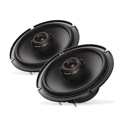 Pioneer D-Series TS-D65F 6.5” 2-Way Speakers (Pair) – 270W Max, Balanced Sound + Smooth Treble, Ideal Factory Upgrade, Add an Amplifier for Even Better Performance - 1