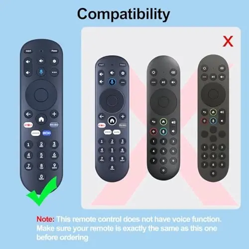Replacement Remote Control for Pioneer Xumo TV CP-RC1NA-23, for Hisense X UHD LED XClass TV MG3-R34010/297107, No Voice - 3