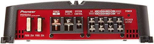 Pioneer GM-A6704 4-Channel Bridgeable Amplifier with Bass Boost - 3