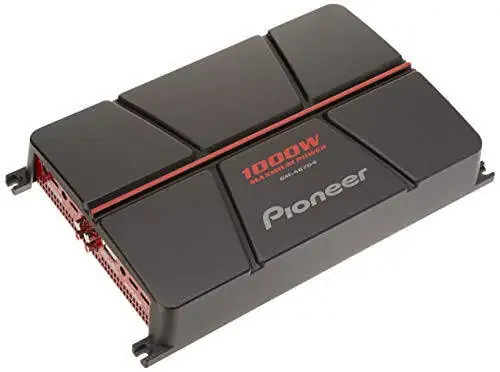 Pioneer GM-A6704 4-Channel Bridgeable Amplifier with Bass Boost - 1