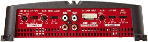 Pioneer GM-A6704 4-Channel Bridgeable Amplifier with Bass Boost - 4