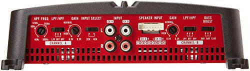 Pioneer GM-A6704 4-Channel Bridgeable Amplifier with Bass Boost - 4