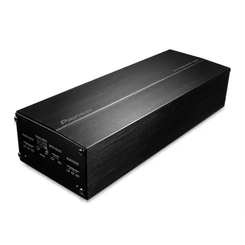 Pioneer GM-D1004 4-Channel Class FD Bridgeable Car Amplifier – 400W Max Power, 45W RMS - 1