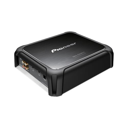 Pioneer GM-DX871 - Powerhouse Amplifier with 1,600 Watts, Class-D Technology, 1-Channel, Variable Low-Pass Filter, Compact Design, and Remote Bass Boost Control - 1