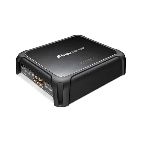 Pioneer GM-DX874 1,200 Watts Class D Powerhouse Amplifier, 4-Channel Amp, Variable Low-Pass Filter, Compact Design, and Remote Bass Boost Control - 1