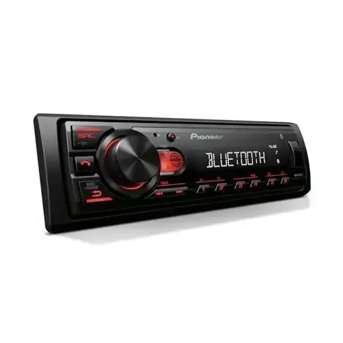 Pioneer MVH-S230BT 1-Din Digital Media Receiver – Bluetooth, USB, 50W x 4 Output, AM/FM Radio, iPhone/Android Compatible, Front/SW (Mono) Selectable RCA Output - 1
