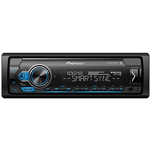 Pioneer MVH-S310BT Single Din Built-In Bluetooth, MIXTRAX, USB, Auxiliary, Pandora, Spotify, iPhone, Android and Smart Sync App Compatibility Car Digital Media Receiver - 4